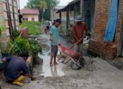Warga Gotongroyong Cor Jl. Situs Kota Cina Medan Marelan