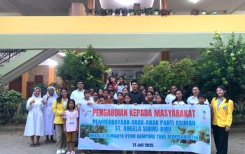 Pemberdayaan Anak Panti Asuhan St. Angela Deli Tua Melalui Budidaya Ayam Kampung Berkelanjutan
