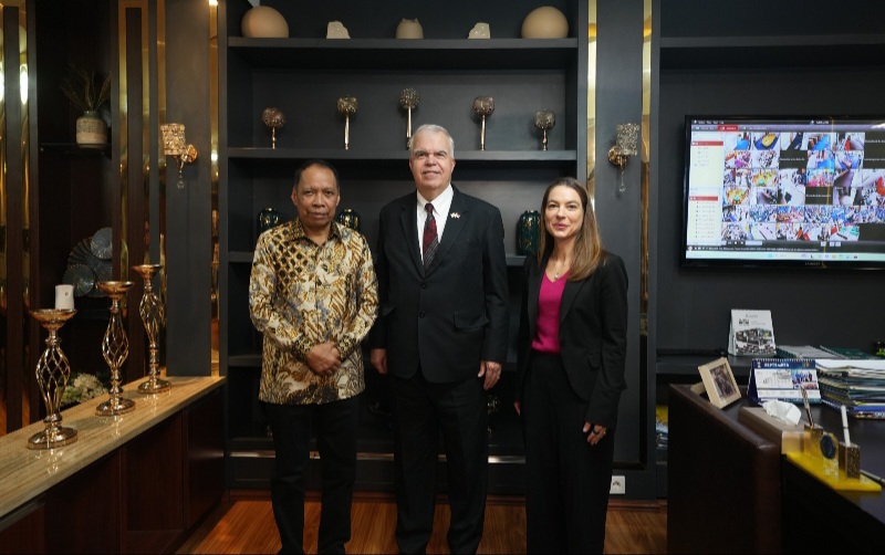 Perkuat Kerjasama, Dubes Amerika Serikat Kunjungi UMSU