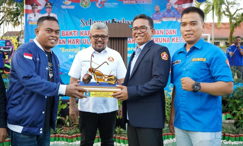 Zakiyuddin Harap Karang Taruna Jadi Mitra Terbaik Bagi Medan