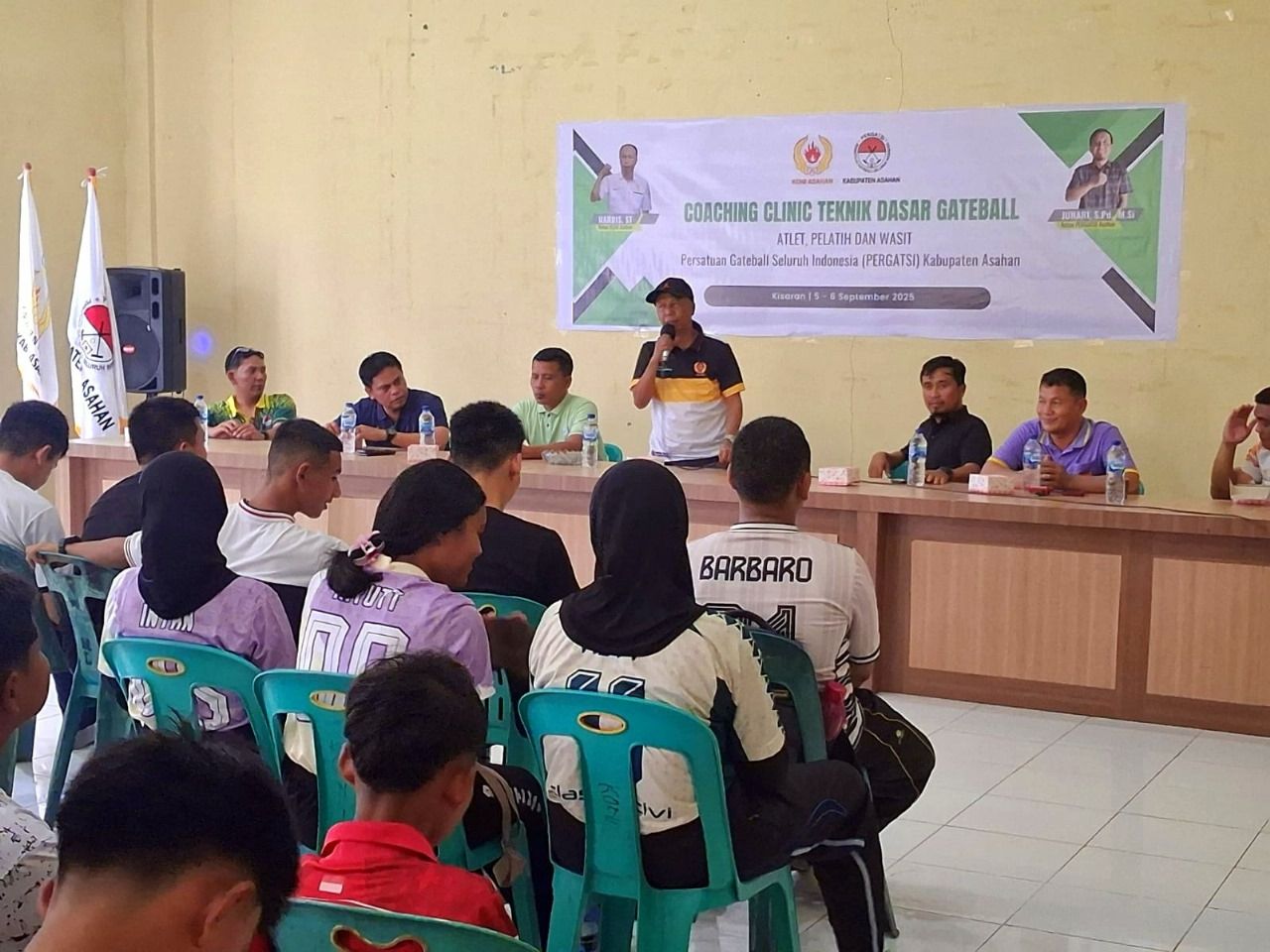Meningkatkan Prestasi, Pergatsi Asahan Gelar Coaching Clinic