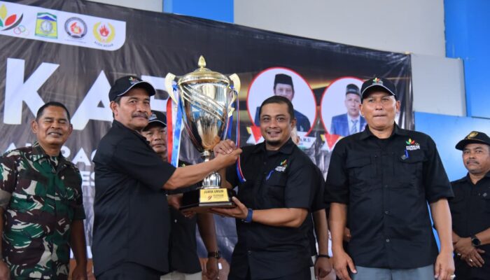 Wakil Bupati Aceh Besar Tutup Porkab 2025, Darul Imarah Juara Umum