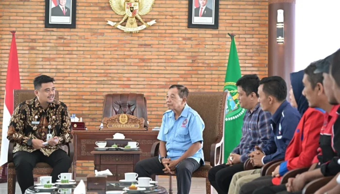 Gubsu Bertemu Serikat Buruh, Bahas Lanjutan Kenaikan Upah Dan Rumah Subsidi