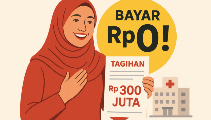 Tagihan Biaya Pengobatan Ratusan Juta, Tapi Bayar Rp0? Simak Cerita ini!