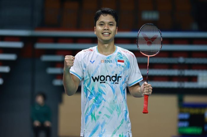 Ginting Hentikan Rekor Buruk Babak Pertama