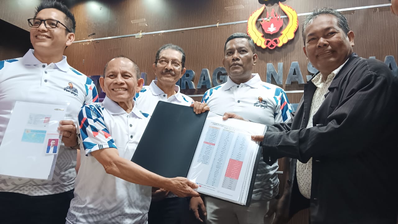 Pon Yaya Resmi Mendaftar Bacaketum KONI Aceh