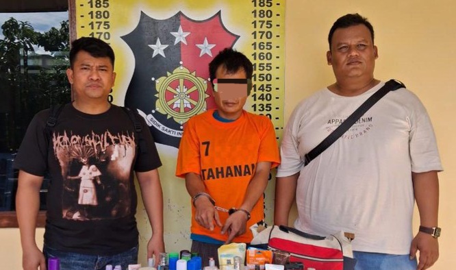 Pembobol Toko Kosmetik Di Simalungun Diringkus, Rugi Rp84 Juta