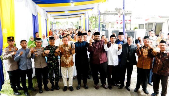 Doa Bersama Pemuka Lintas Agama, Wakil Rektor 1 UINSU Beri Tausiah