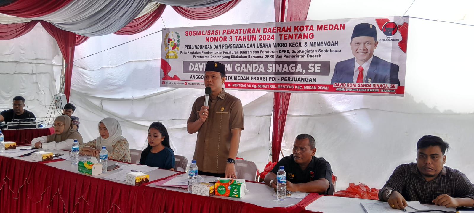 David Roni Sinaga Harapkan Warga Manfaatkan Kehadiran Koperasi Merah Putih