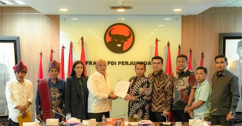 Fraksi PDIP DPR RI Akan Tindaklanjuti Aduan Warga Simalungun Dan Dairi
