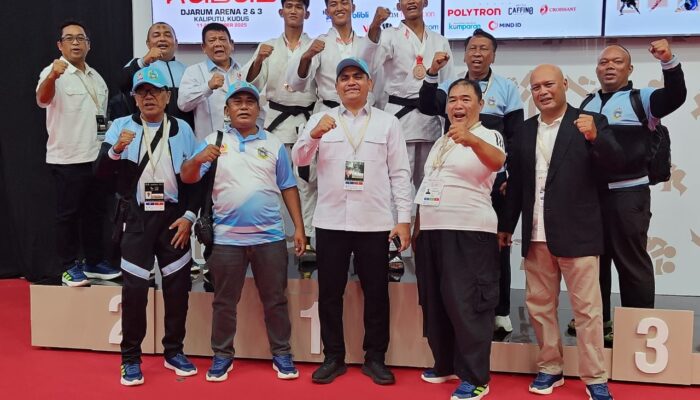 Hatunggal Bersyukur Diki Sumbang Emas Pertama Sumut PON Beladiri 2025