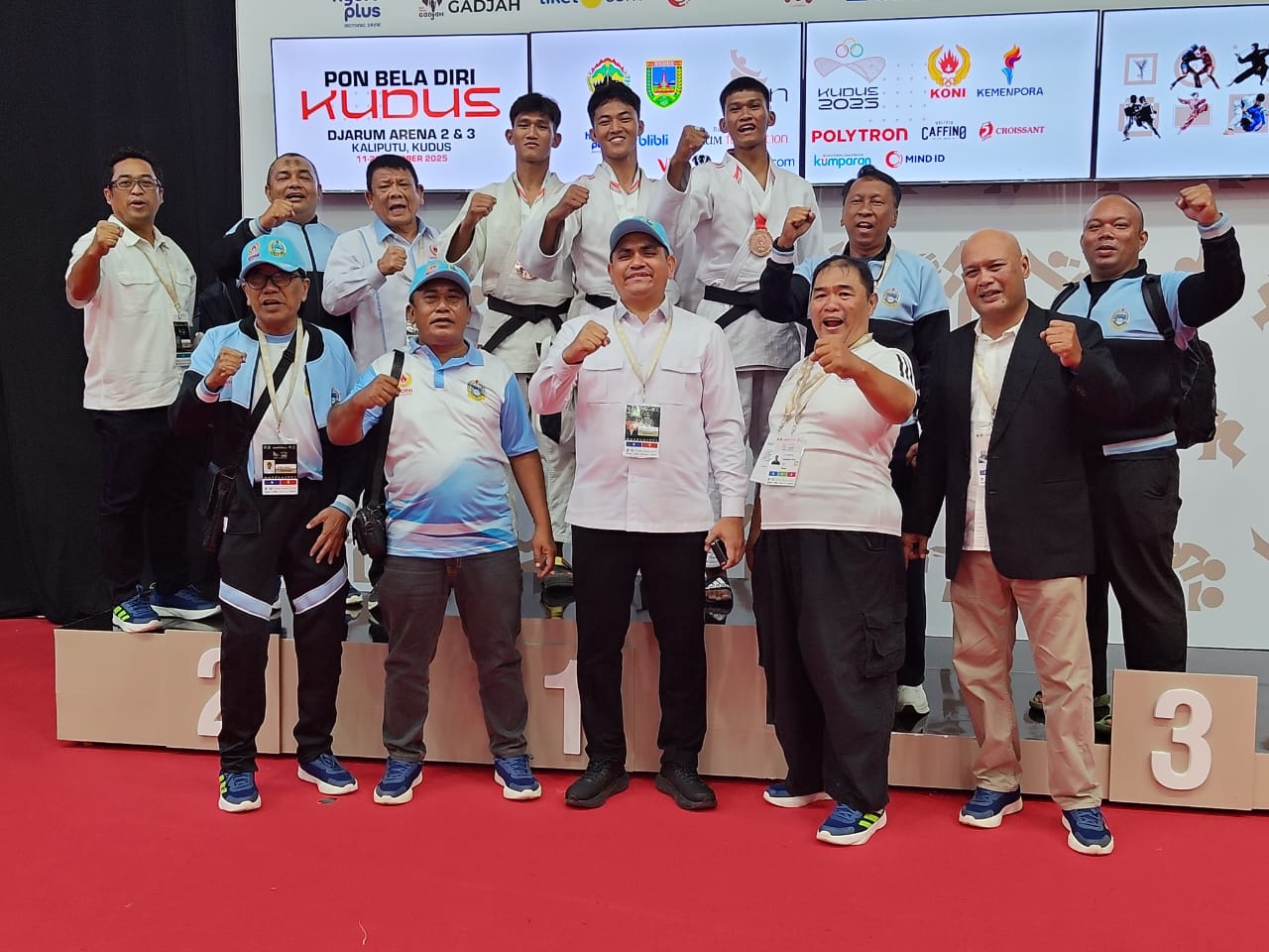 Hatunggal Bersyukur Diki Sumbang Emas Pertama Sumut PON Beladiri 2025