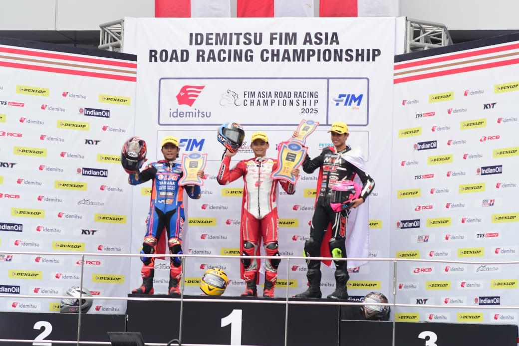 Pebalap Astra Honda Membanggakan Raih 3 Podium ARRC Malaysia
