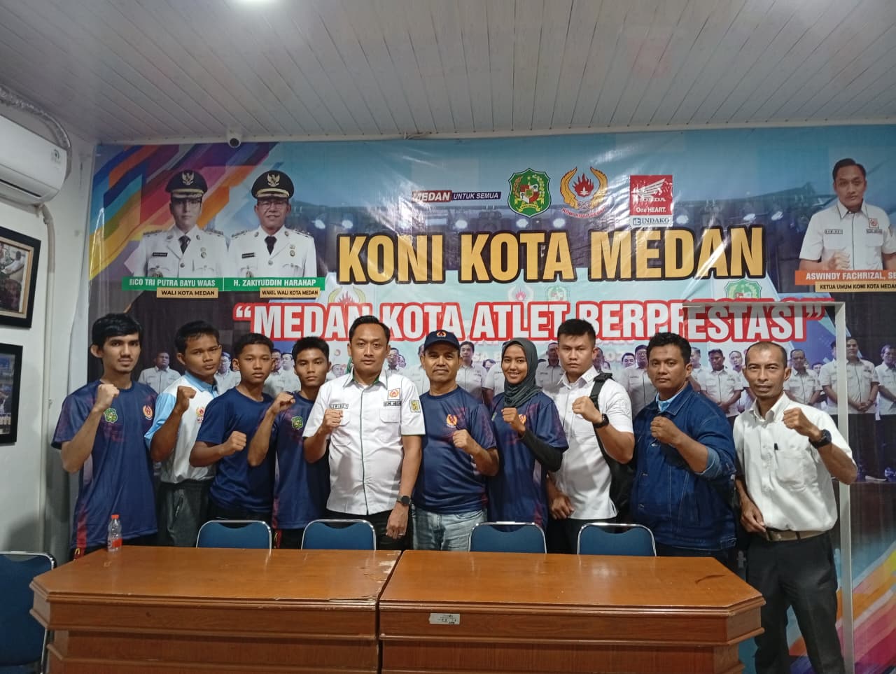 Aswindy Berharap Kenshi Medan Raih Prestasi PON Bela Diri 2025