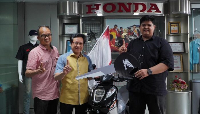 M Rizki Ananda Raih Honda Genio, Hadiah Utama HBD 2025 Regional Sumatera