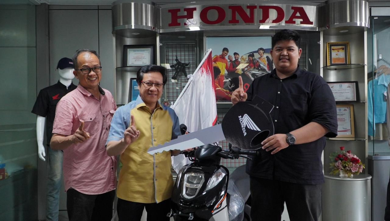 M Rizki Ananda Raih Honda Genio, Hadiah Utama HBD 2025 Regional Sumatera