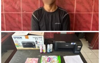 Polisi Berhasil Amankan Pengedar Uang Palsu Di PP Batu, Nisel
