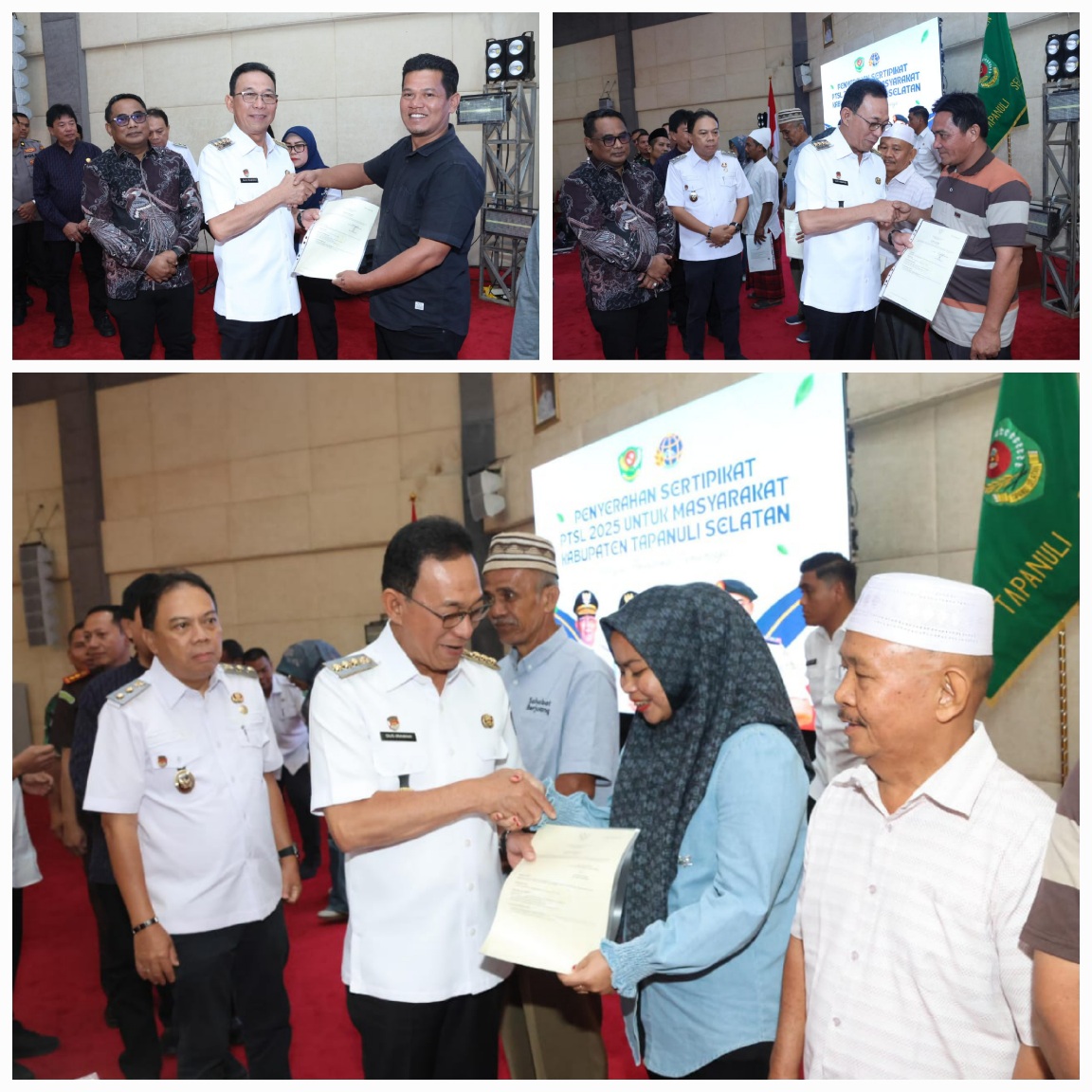 Gratis, 200 Sertifikat Tanah Dari Gus Irawan Ke Masyarakat Tapsel