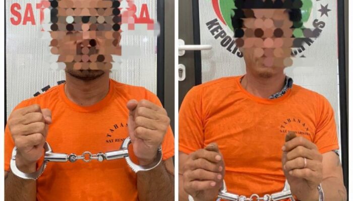 Polisi Ciduk 2 Terduga Pengedar Narkoba Di Nisbar