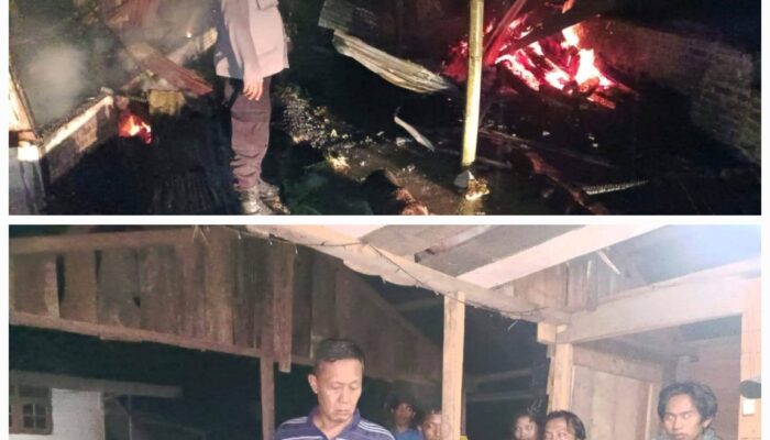 Polsek Tanah Jawa Tangkap Pelaku Pembakaran Rumah Dalam Hitungan Jam