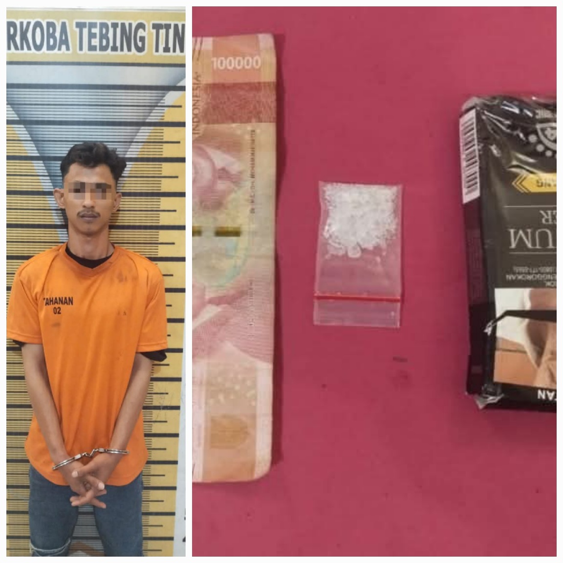 Pengedar Sabu Kampung Lalang Ditangkap