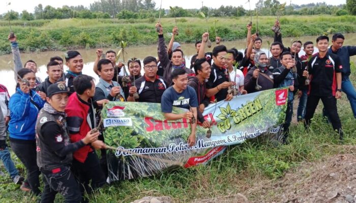 Jejak Hijau Bikers Honda Siap Tanam Ribuan Pohon