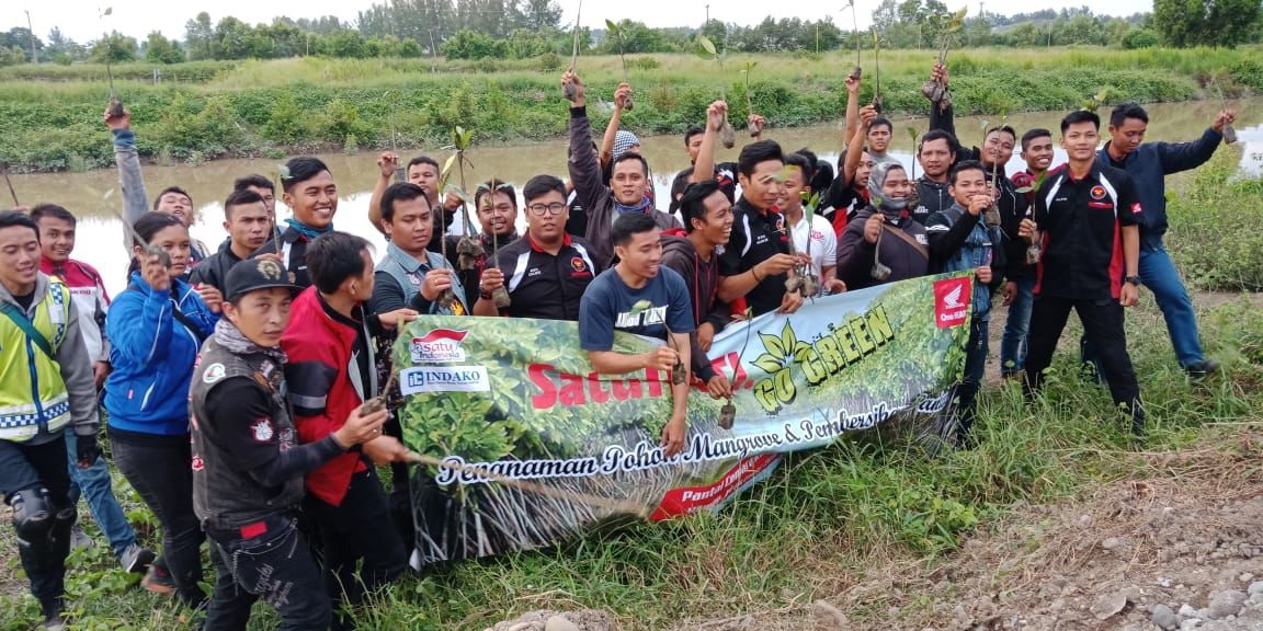 Jejak Hijau Bikers Honda Siap Tanam Ribuan Pohon