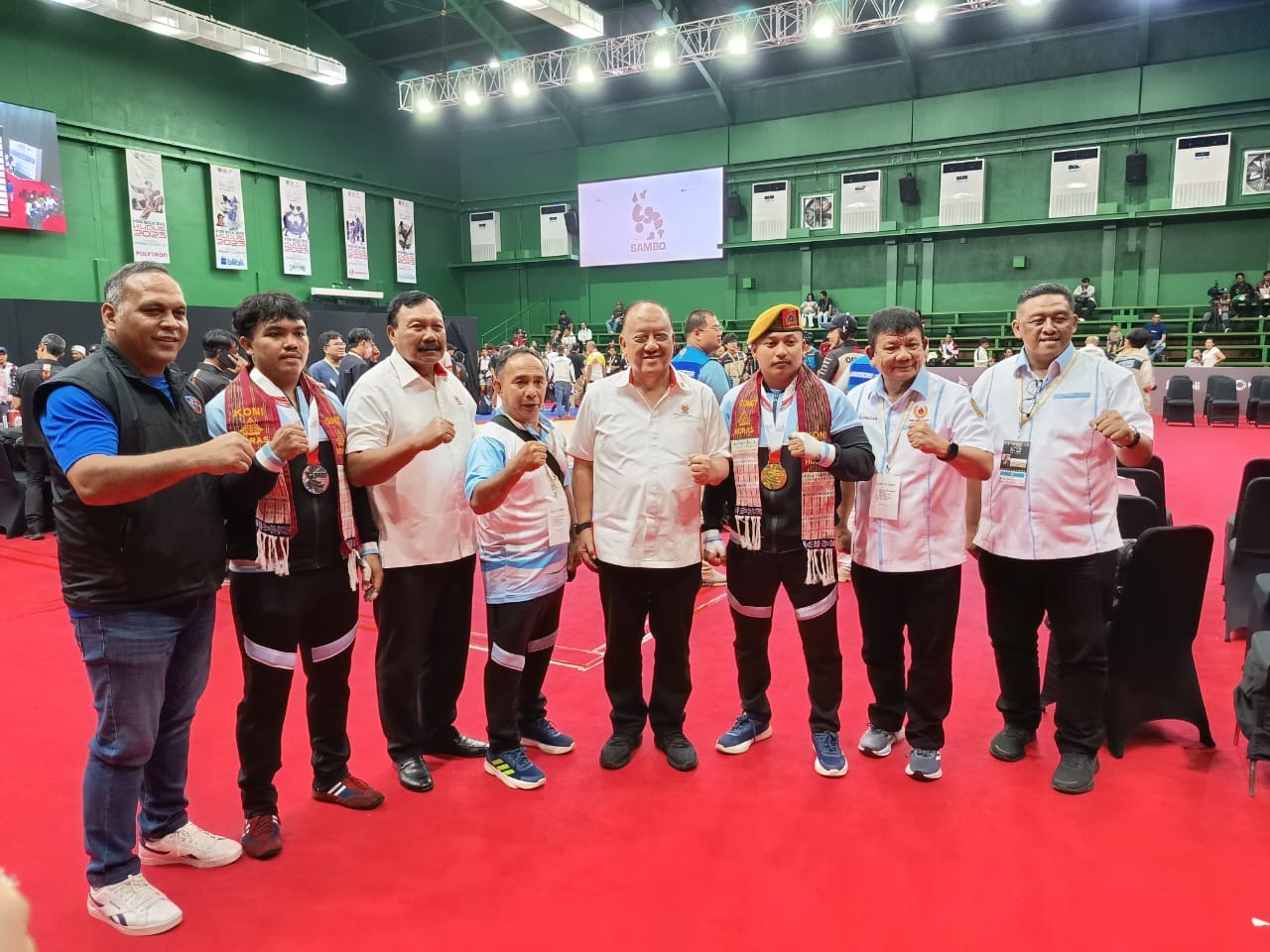 Sambo Dulang Emas Kedua, Peringkat Sumut Naik