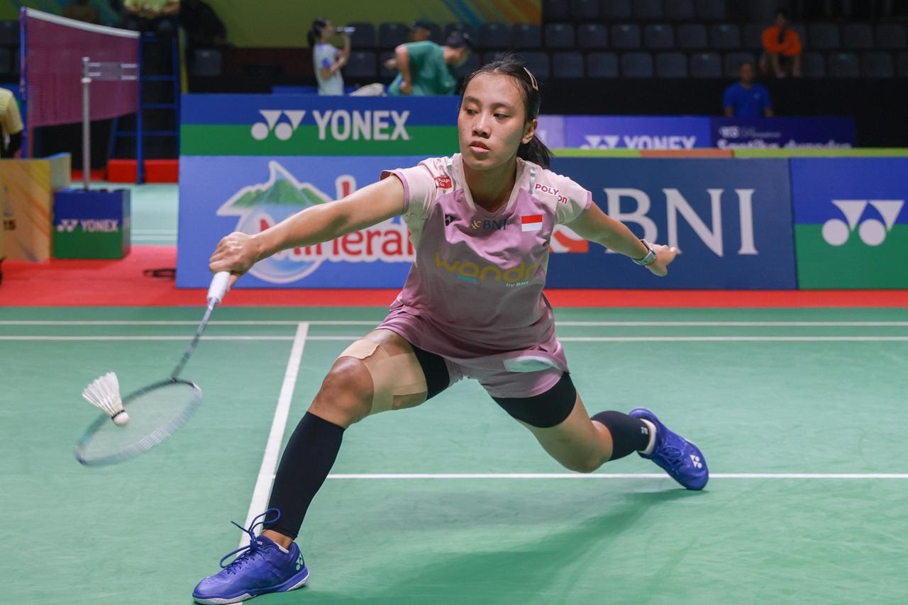 Wondr by BNI Indonesia Masters 2025: Mutiara Ayu Hentikan Laju Unggulan Kedua
