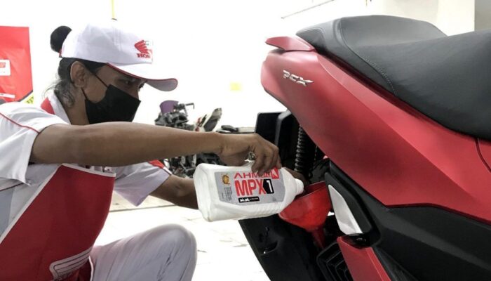 GASPOL10K, AHASS Hadirkan Diskon Ganti Oli Driver Ojol