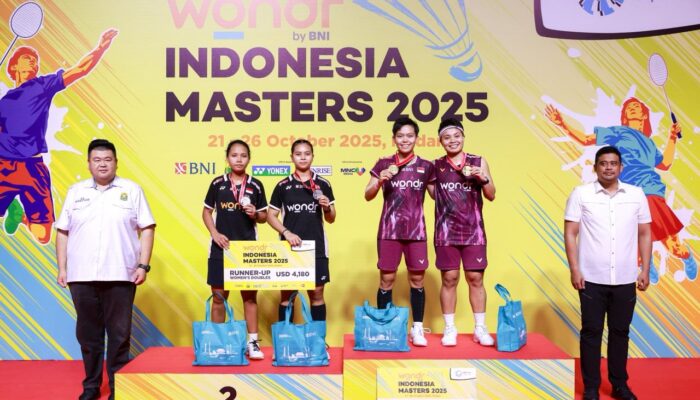 Tuan Rumah Borong 4 Gelar Indonesia Masters 2025