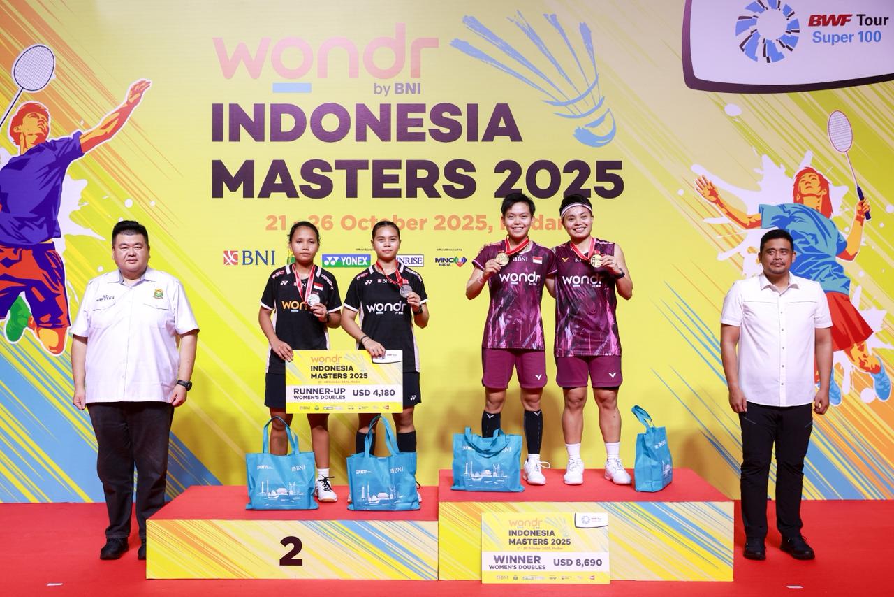 Tuan Rumah Borong 4 Gelar Indonesia Masters 2025