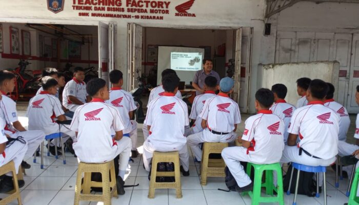 Honda Perkuat Edukasi Teknologi Dunia Vokasi Di Asahan