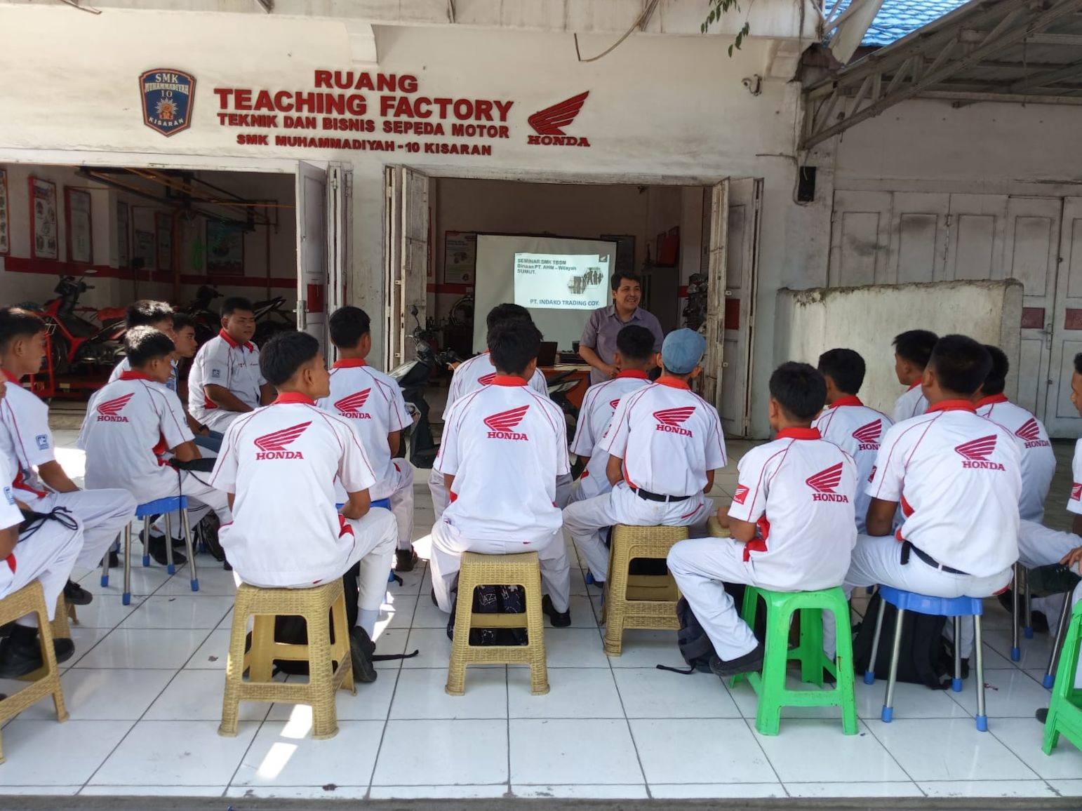 Honda Perkuat Edukasi Teknologi Dunia Vokasi Di Asahan