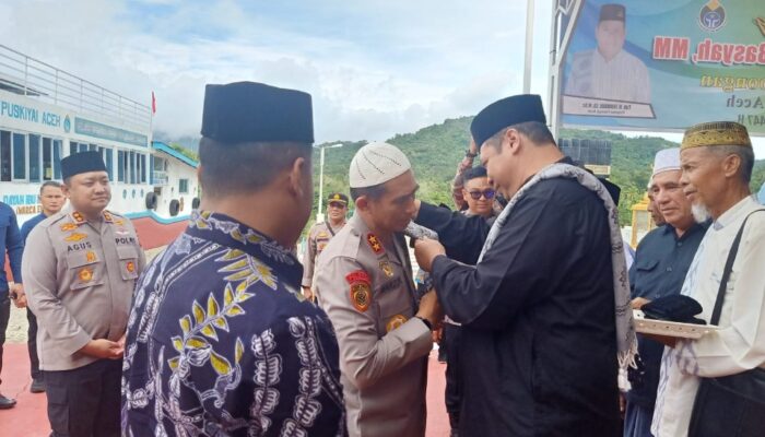 Kapolda Aceh Kunjungi Abu Dayah Manyang Puskiyai Aceh