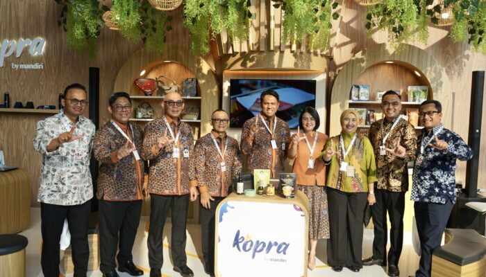 Bank Mandiri Perkuat Peran Sebagai Mitra Strategis Pemerintah Lewat Akselerasi Ekspor Digital di TEI 2025