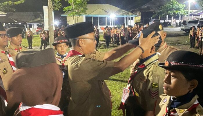 Pramuka YP. Istiqlal Delitua Antusias Ikuti Jamran DELTANAMBIRU 2025 Di Wisata Alam Lau Sigembura