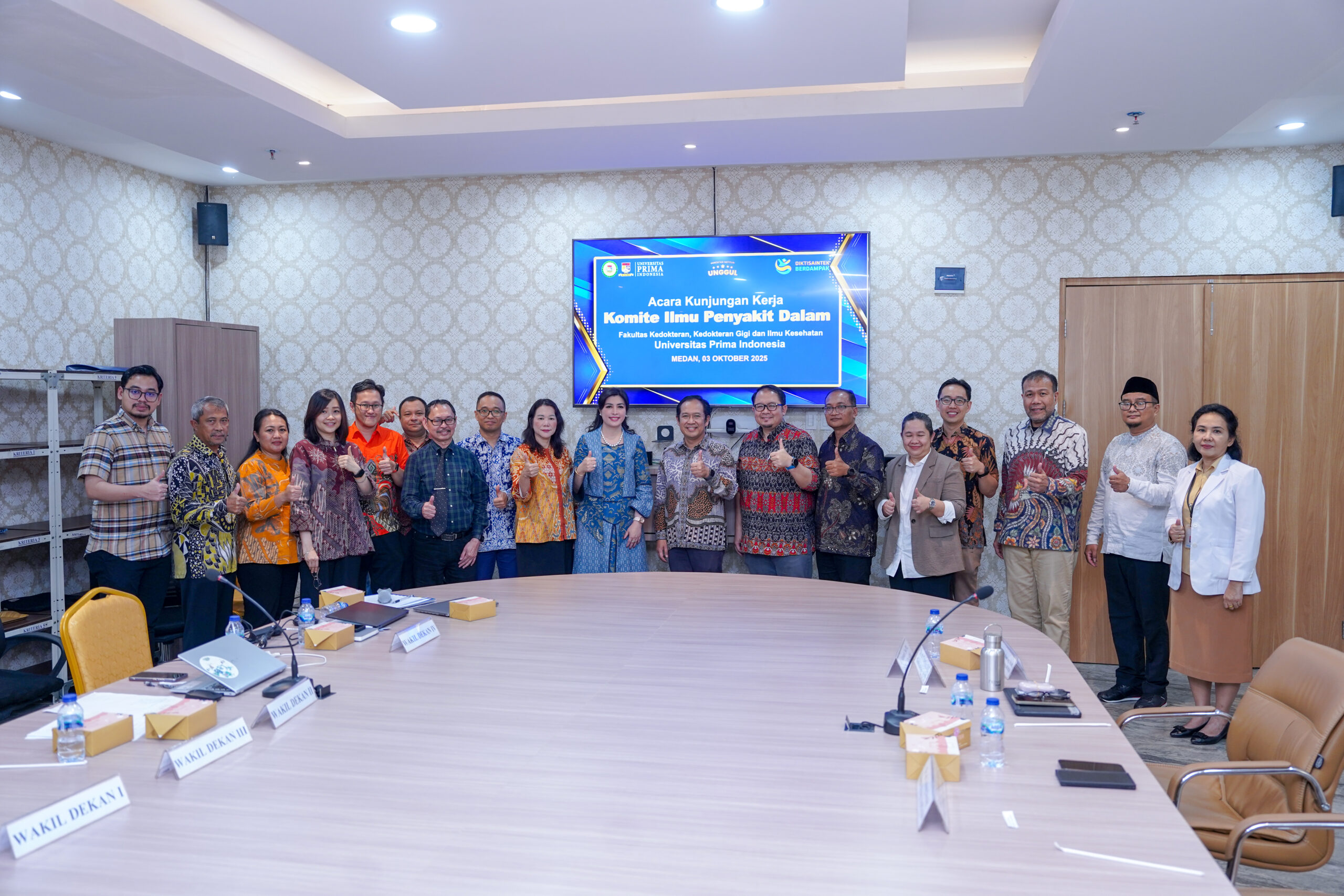 UNPRI Jadi PTS Pertama Buka Program Spesialis Penyakit Dalam Di Indonesia