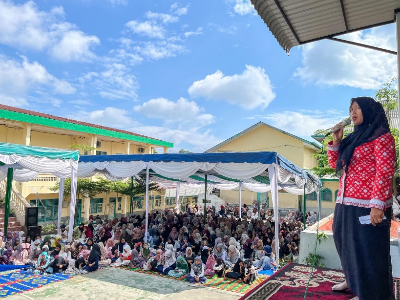 Herlina Apresiasi Peringatan Maulid Nabi Di Perguruan Taman Siswa Pematangsiantar