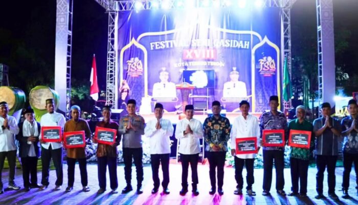 Wali Kota Tebingtinggi Buka Festival Qasidah Ke-18