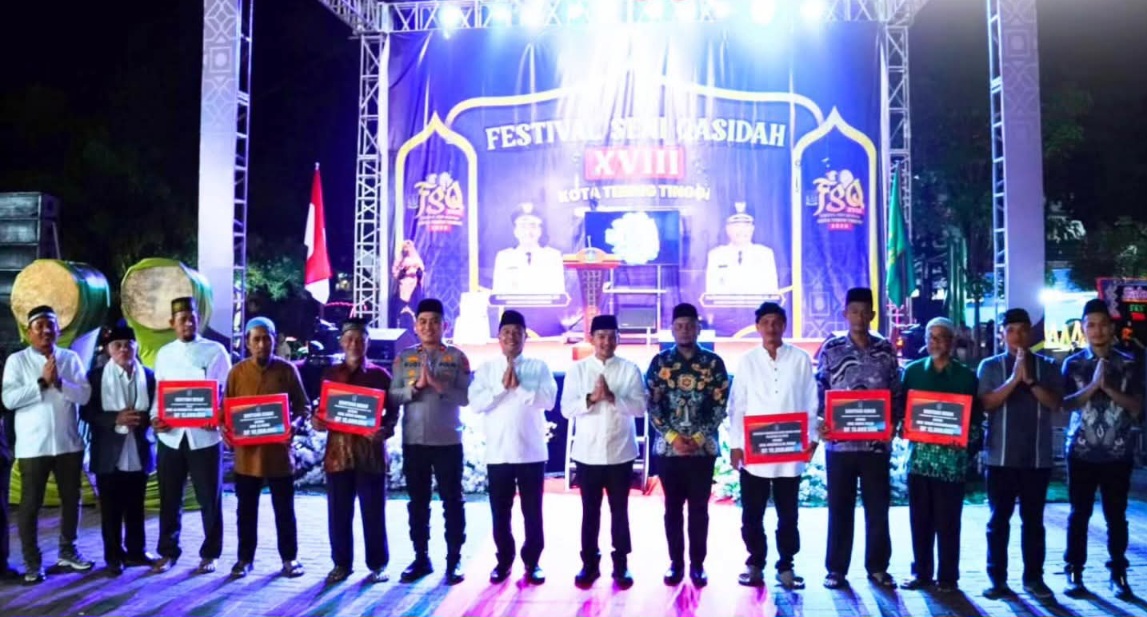 Wali Kota Tebingtinggi Buka Festival Qasidah Ke-18