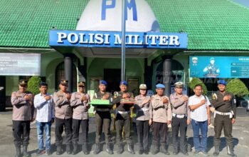 Polres Pematangsiantar Beri Kejutan HUT Ke-80 TNI