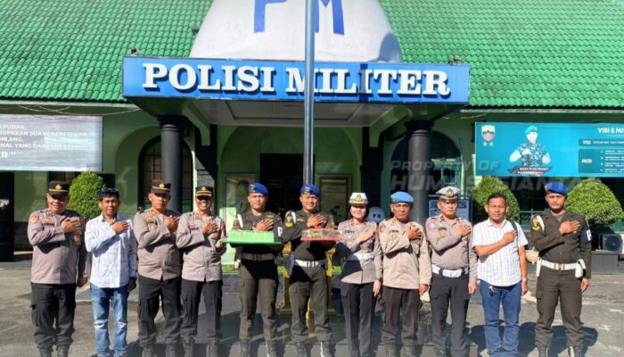 Polres Pematangsiantar Beri Kejutan HUT Ke-80 TNI