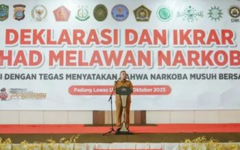 Paluta Dan Polres Tapsel Bersatu Deklarasikan Jihad Narkoba