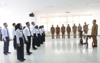 Bupati Paluta Lantik 11 PPPK Formasi 2024 Tahap II