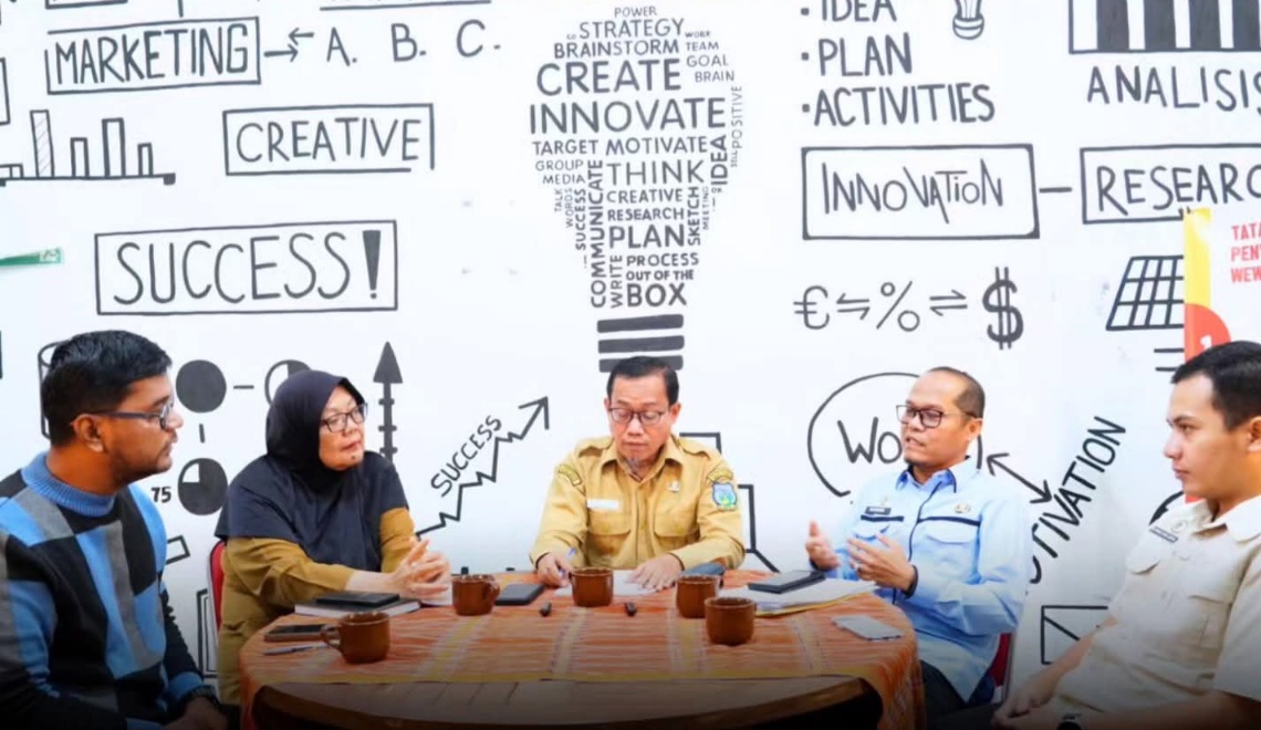 Pemko Tebingtinggi Gelar Podcast Bahas Tiga Program Prioritas Nasional