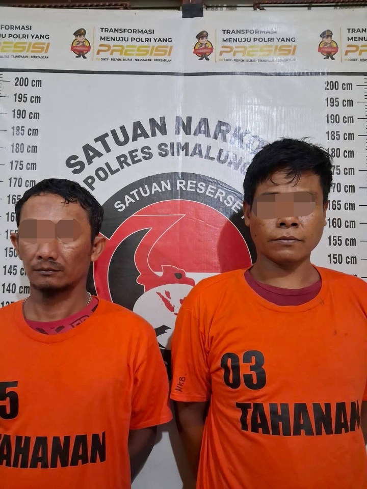 Polres Simalungun Bongkar Jaringan Sabu Siantar, Dua Pengedar Ditangkap Dalam Satu Jam