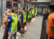 Razia Gabungan Polres Palas Dan Rutan Sibuhuan Sita Barang Terlarang