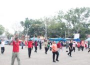 Pemkab Padanglawas Rutin Gelar Senam Untuk Masyarakatkan Olahraga