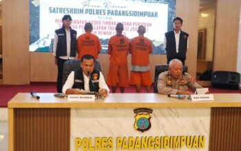 Tiga Tersangka Penipuan Jual Beli Sapi Ditangkap Polres Padangsidimpuan